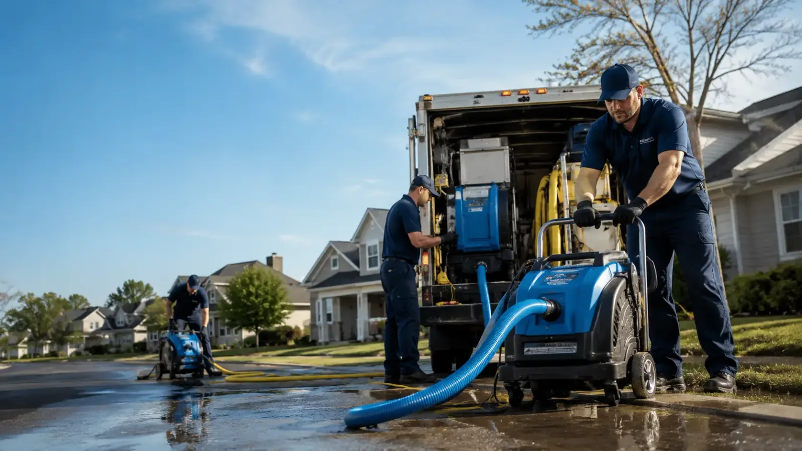 Flood Damage Cleanup in East Flat Rock, NC